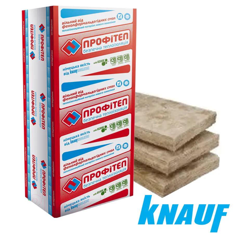 Утеплитель KNAUF Профитеп Оптима  6 м.кв 100 мм.