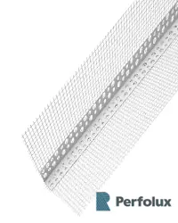 Угол ПВХ с капроновой сеткой 80*120/3000мм        PERFOLUX. РФ