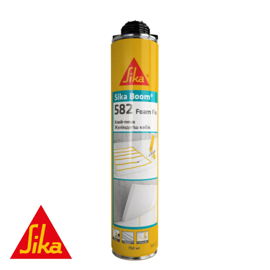 Клей-пена монтажная SIKA Boom - 582 Foam Fix 750 мл