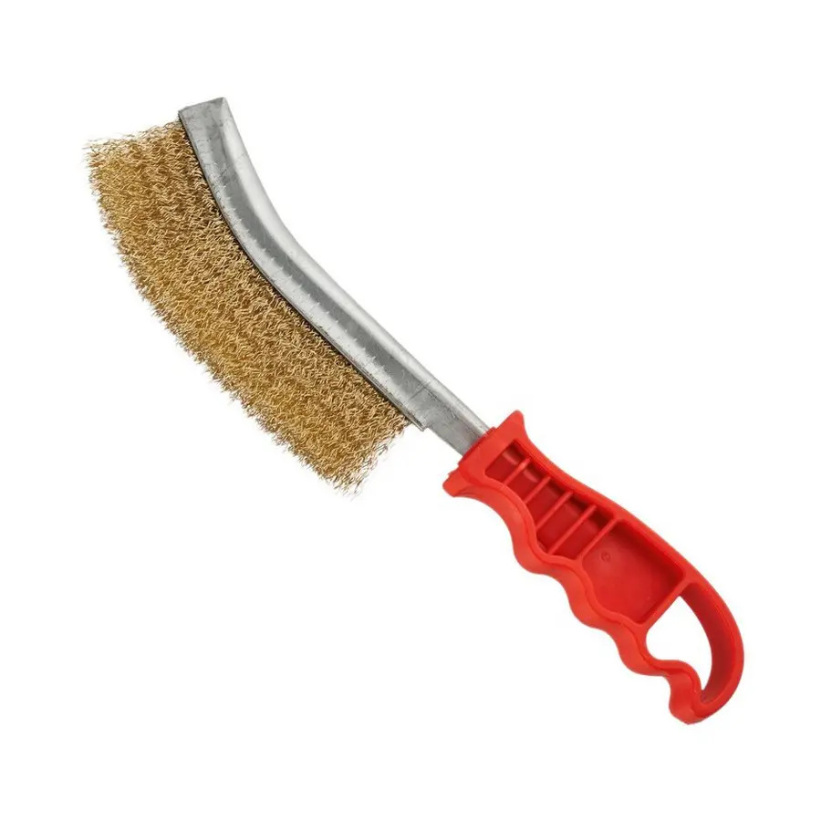 Щетка проволочная универсальная латунированная 115мм SPRAVA/0700-0000-30