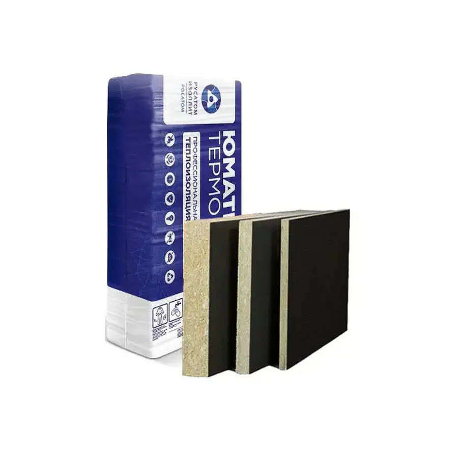 Утеплитель Umatex Termo WAS 35tb. 50 мм (6 плит = 4,32 м²) PAROC