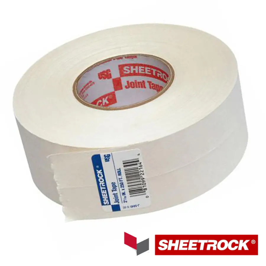 Лента бумажная для заделки швов  22.8м x 52мм . SHEETROCK 