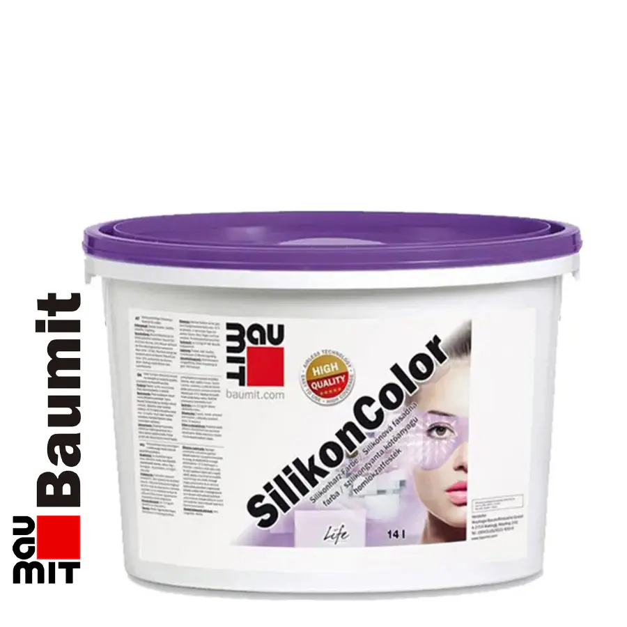 Краска силиконовая Baumit SilikonColor (Австрия) 25 кг. Баумит
