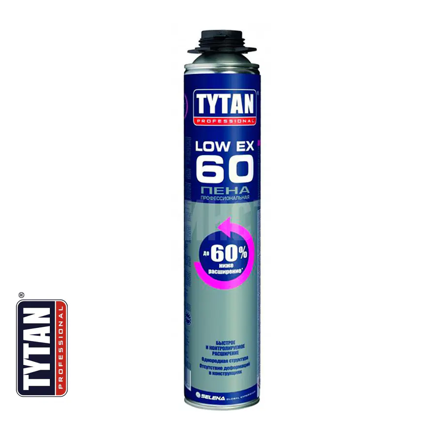 Пена профессиональная  TYTAN  Professional LowEx 60. 750 мл