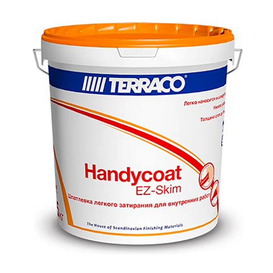 Шпатлевка универсальная финишная Terraco Handycoat EZ-Skim Оранж. крышка 25 кг. РФ
