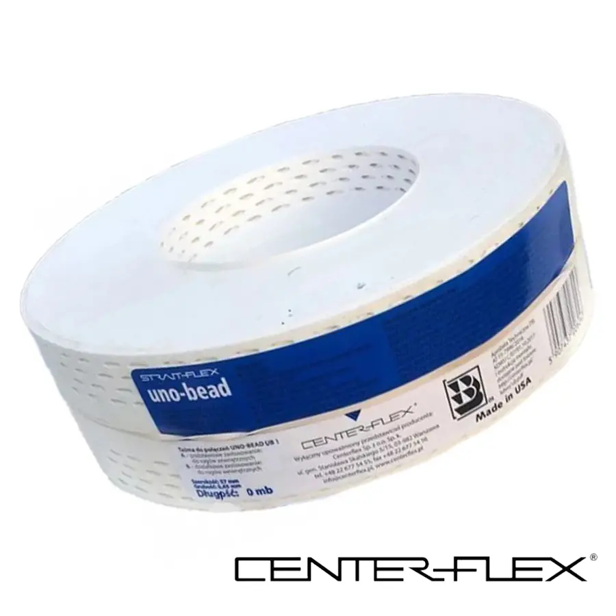 Лента перфорированная для стыков и углов 57мм x 20 м . Strait flex UNO-BEAD