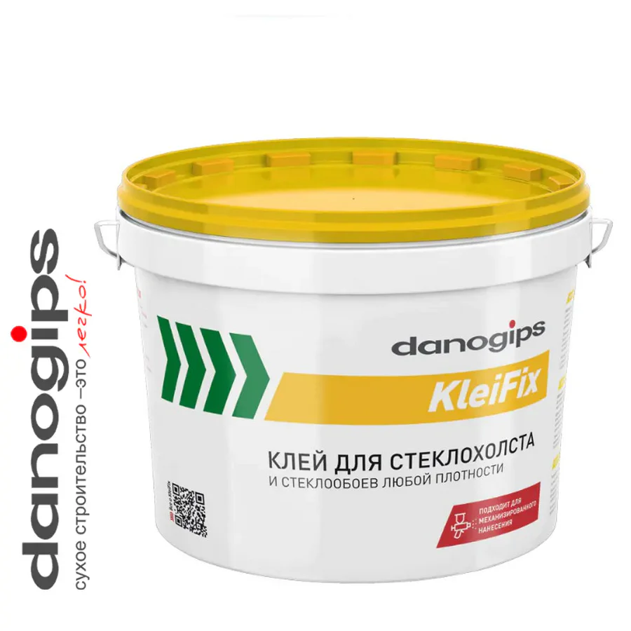 Клей для стеклообоев KleiFix ведро 10кг. Danogips  РФ