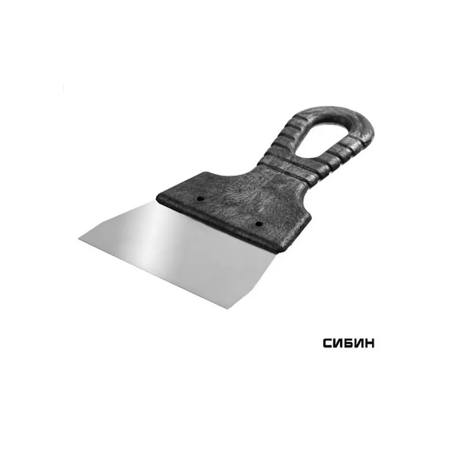 Шпатель нержавеющая сталь 100 мм. (10079-100_z01) СИБИН