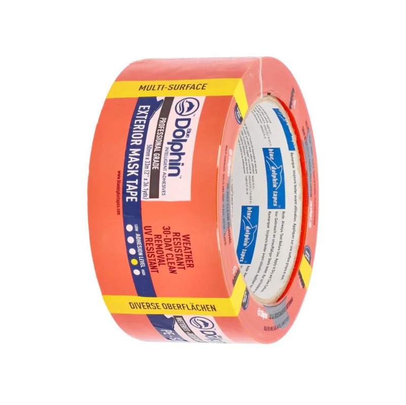 Лента малярная ПВХ MT-PE  50mm x 33m 30 дней. BlueDolphin 