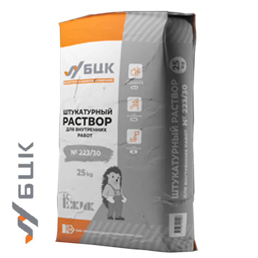Штукатурка цементная №223/30 Ежик 25кг.