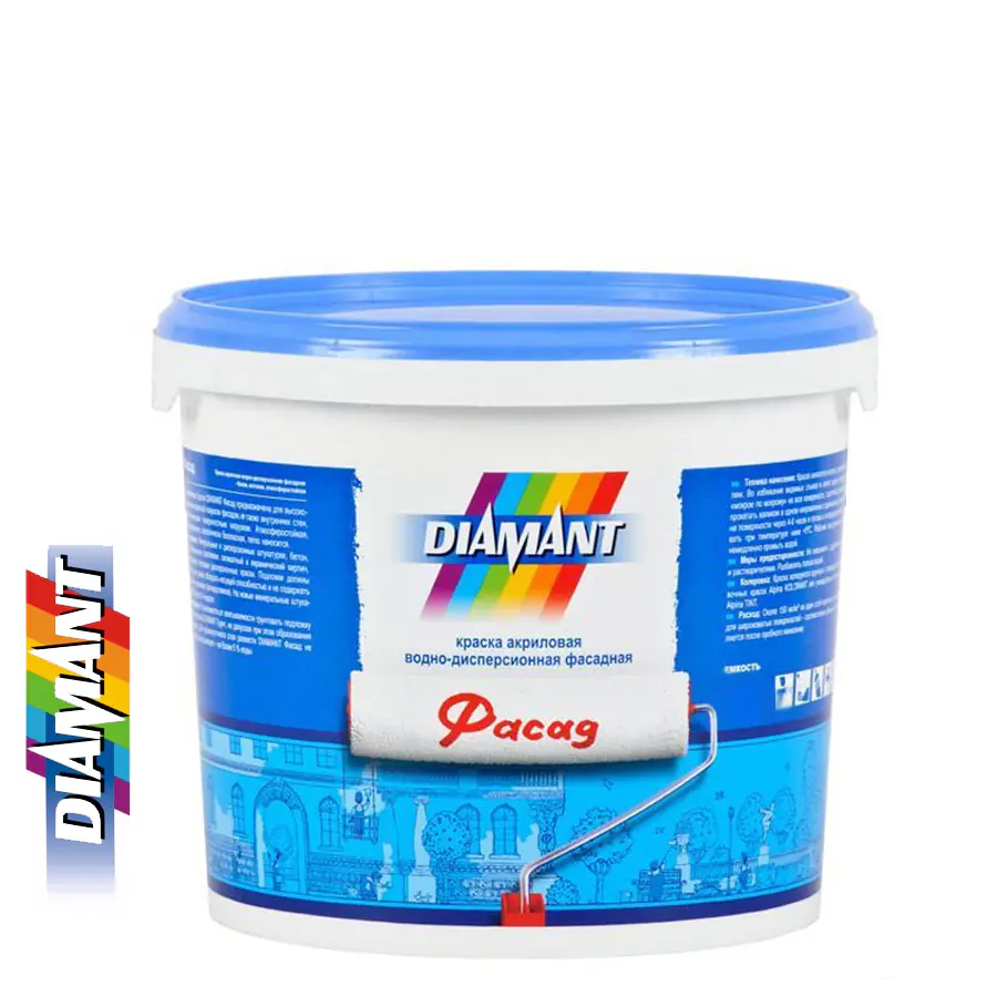 Краска Диамант Надёжный Фасад 10 л