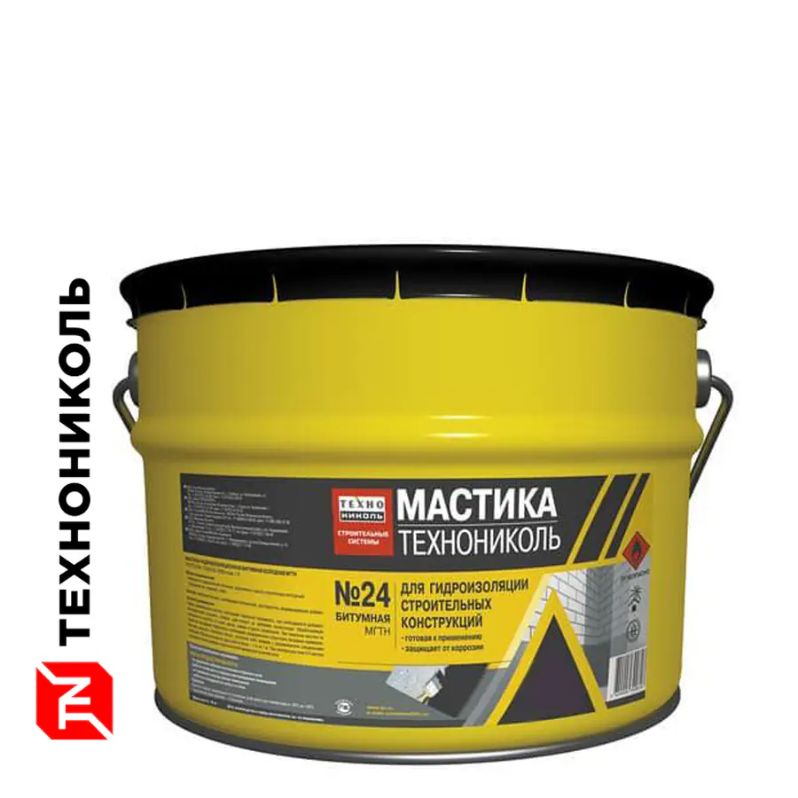 Мастика гидроизоляционная ТЕХНОНИКОЛЬ №24 «МГТН» 5 кг