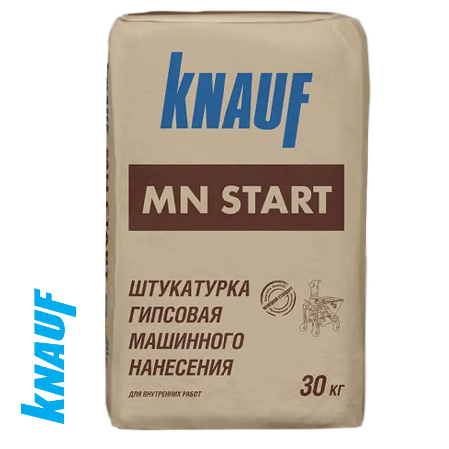 Штукатурка гипсовая машинного нанесения КНАУФ-МН Старт, 30 кг Беларусь