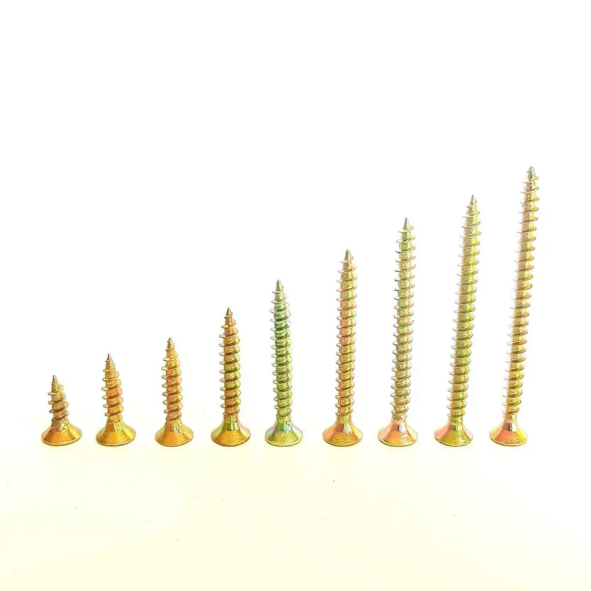 Саморез 5.0x80 мм оцинкованный Желтый (400 шт) РМЗ