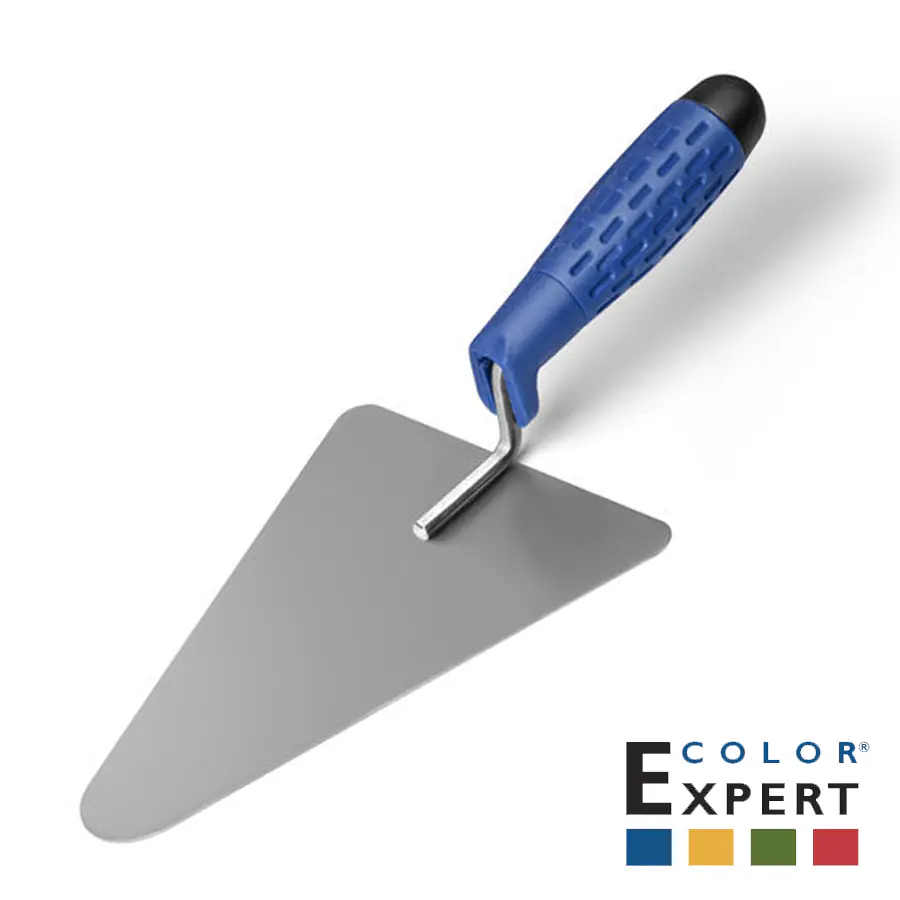 Кельма плиточника 190 мм Усиленная пластиковая ручка. Color Expert