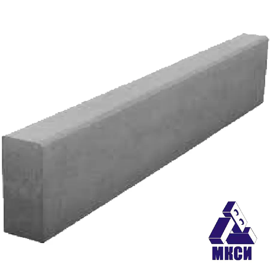 Борт тротуарный бетонный 100x20x8 см. СТБ 1097-2012/Поддон 30шт