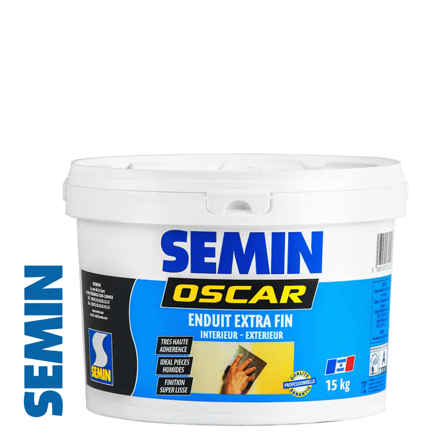 Шпатлевка SEMIN OSCAR/ СЕМИН ОСКАР - супертонкая финишная шпатлёвка - 1,5 кг