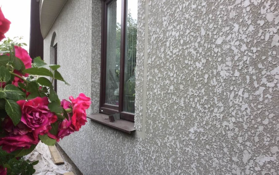 фактурная штукатурка для фасада